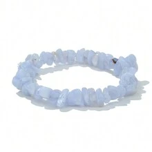 Bohemian Asymmetrical Polished Stone Handmade Beaded Bracelet, Ideal Christmas And Holiday Jewelry Gifts For Friends And Family - Bracelet - View 24