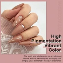 REDNEE 33pcs Dip Powder Nail Kit Starter With 24 Skin Tone Colors Dipping Powder And Base Top Coat Activator Nail Tools For French Manicure - Brown - View 4