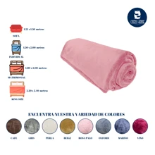 Blankets - Rose bonbon - Voir 5