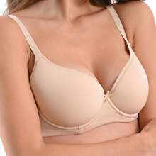 Brassiere Básico Con Copa Premoldeada 2090 Princesse De Luxe - Beis - Ver 5