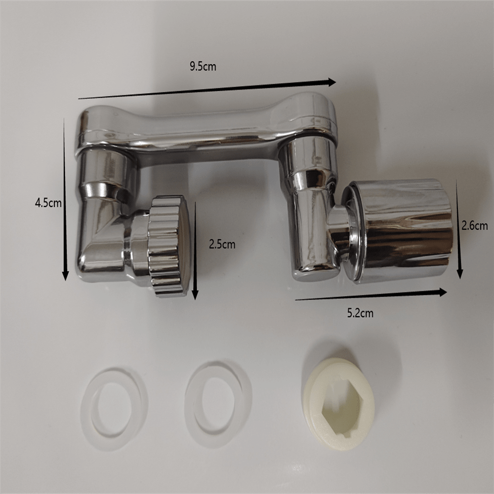 New Stretchable Mechanical Arm Faucet Extender Antisplash Bubble
