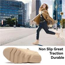 Botas y Botines de Mujer Slip on De moda - Camel - Ver 6