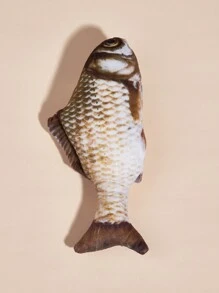 1pc Simulation Fish Cat Toy Stuffed Toy For Pet Self-Entertainment - Multicolor - View 11