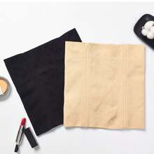 女式腰部訓練帶束腹收腰帶身形塑造塑身衣無縫緊身衣 - 黑色 - 查看 2