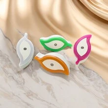 1入白色樹葉形狀的led智能光控傳感器夜燈,臥室床頭睡眠燈,節能燈 - 白色 - 查看 6