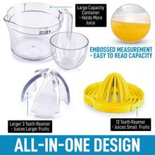 Citrus Juicer Reamer (17oz Capacity) - Yellow - View 2