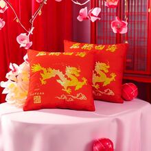 1只卡通節日主題裝飾枕頭,適用於春節、情人節和各種慶祝活動 - 彩色 - 查看 1