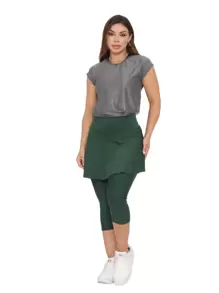 Women Outdoor Leggings - Green - View 4