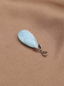 4入組天然石材切面水滴形裸石蛋面奧寶紫晶吊墜,適用於diy項鍊珠寶製作配件、日常禮品 - 4個/包 - 查看 7