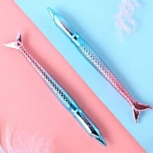 24 Piezas de Delineador de Ojos en forma de cola de pez sirena, lápiz negro de larga duración MAYOREO , resistente al agua, Lápiz Delineador de ojos a prueba de manchas, cosmético, maquillaje de belleza líquido - Multicolor - Ver 9