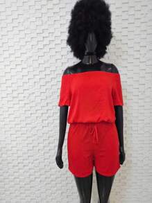 Women Two-piece Outfits - Đỏ - Xem 5