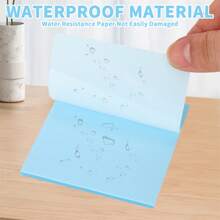 Transparent Sticky Notes 600Pcs Clear Sticky Notes Tabs Set Waterproof Translucent Self-Stick Sticky Notes Colours Removable Sticky Notes Self Adhesive Transparent Sticky Notes - Multicolor - View 3