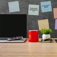 Transparent Sticky Notes 600Pcs Clear Sticky Notes Tabs Set Waterproof Translucent Self-Stick Sticky Notes Colours Removable Sticky Notes Self Adhesive Transparent Sticky Notes - Multicolor - View 6