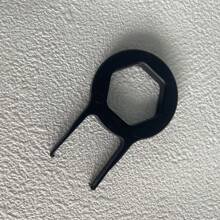 Keycap And Key Remover Plastic Keycap And Key Puller For Mechanical Keyboard - Black - View 5