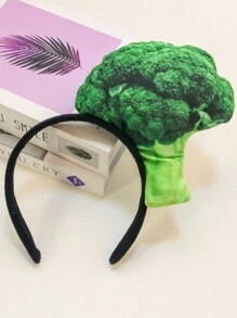 1 Miếng Trẻ em Vui Tương Tác Bông cải xanh Tóc Dây buộc tóc Với Mô phỏng , Creative Ăn mặc  Phụ kiện Đối với Các bữa tiệc Và Lễ hội - màu xanh lá - Xem 8