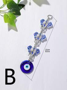2pcs/Set Evil Eye Design Wall Hanging, Polyresin Hanging Decoration For Home Decor,Home Decor ,Room Decor,Wall Decor Gifts Birthday Graduation