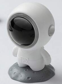 太空人形無線音箱,迷你便攜,音質好,低頻喇叭,也可用作桌面或家居裝飾 - 玫瑰紅 - 查看 2