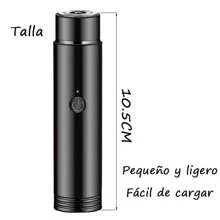 La mejor afeitadora para hombres y sus partes sensibles, dispositivos recargables de depilación facial, mejor afeitadora eléctrica para el labio superior, afeitadora eléctrica para el Body y el vello púbico, ideal para la depilación de hombres y mujeres, recortadora de cabello, suministros de peluquería, corte de cabello - Azul - Ver 4