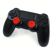 2Pcs FPS Freek Galaxy For Playstation PS 4 High-Rise Analog Stick PS 5 Joystick Controller Performance Command Stick Game - Red - View 2
