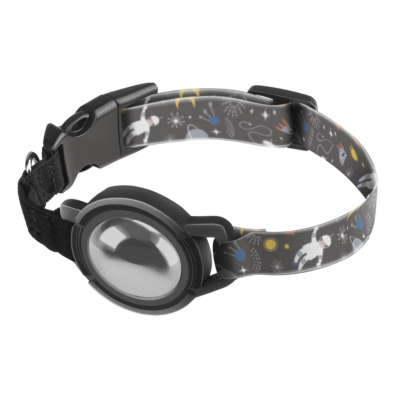 Upgraded AirTag Cat Collar, AntiScratch Cat Collar with Airtag Holder