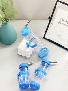 1個倉鼠飲水器,寵物防滑球水壺,金熊,兔子,天竺鼠,松鼠真空飲水水壺,小寵物飲水器 - 藍色 - 查看 3