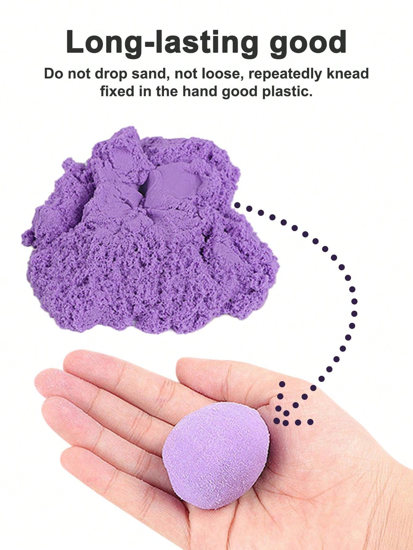 Christmas Decoration 1 Set Play Sand Set 150g Of Sand Toys Magic Sand