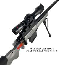 M24 Gel Blaster,New Arrival Full-Manual Toy Gun ,42.5IN Long,With Adjustable bracket,Toy Gun For Outdoors Shooting Game,For teens&adults(without bullet) - Green - View 4