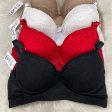 Traditional Bra With Basic Lingerie Padding - 彩色 - 查看 2