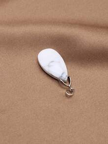 4入組天然石材切面水滴形裸石蛋面奧寶紫晶吊墜,適用於diy項鍊珠寶製作配件、日常禮品 - 4個/包 - 查看 20