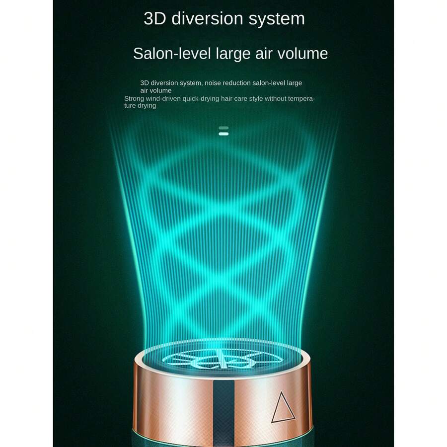 3 In 1 MultiFunctional Hot Air Brush Styler Hair Dryer & Hair Straightener Comb Heated Styling