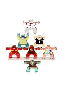 Bear Stack Balance Toy With Multiple Play Methods For Exercise