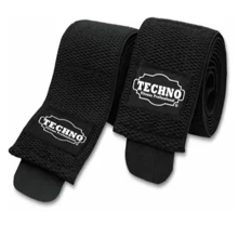 Straps + Vendas Para Rodillas Pack Gym - Negro - Ver 4