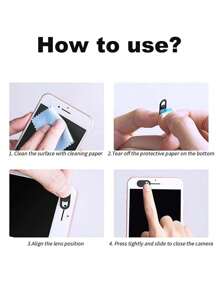 6pcs/set Phone Dustproof Accessories: Net For Ear Speaker, Sticker For Charging Port, Tool For Cleaning And Plucking, Cover For Earphone And Front Camera - Multicolor - View 8