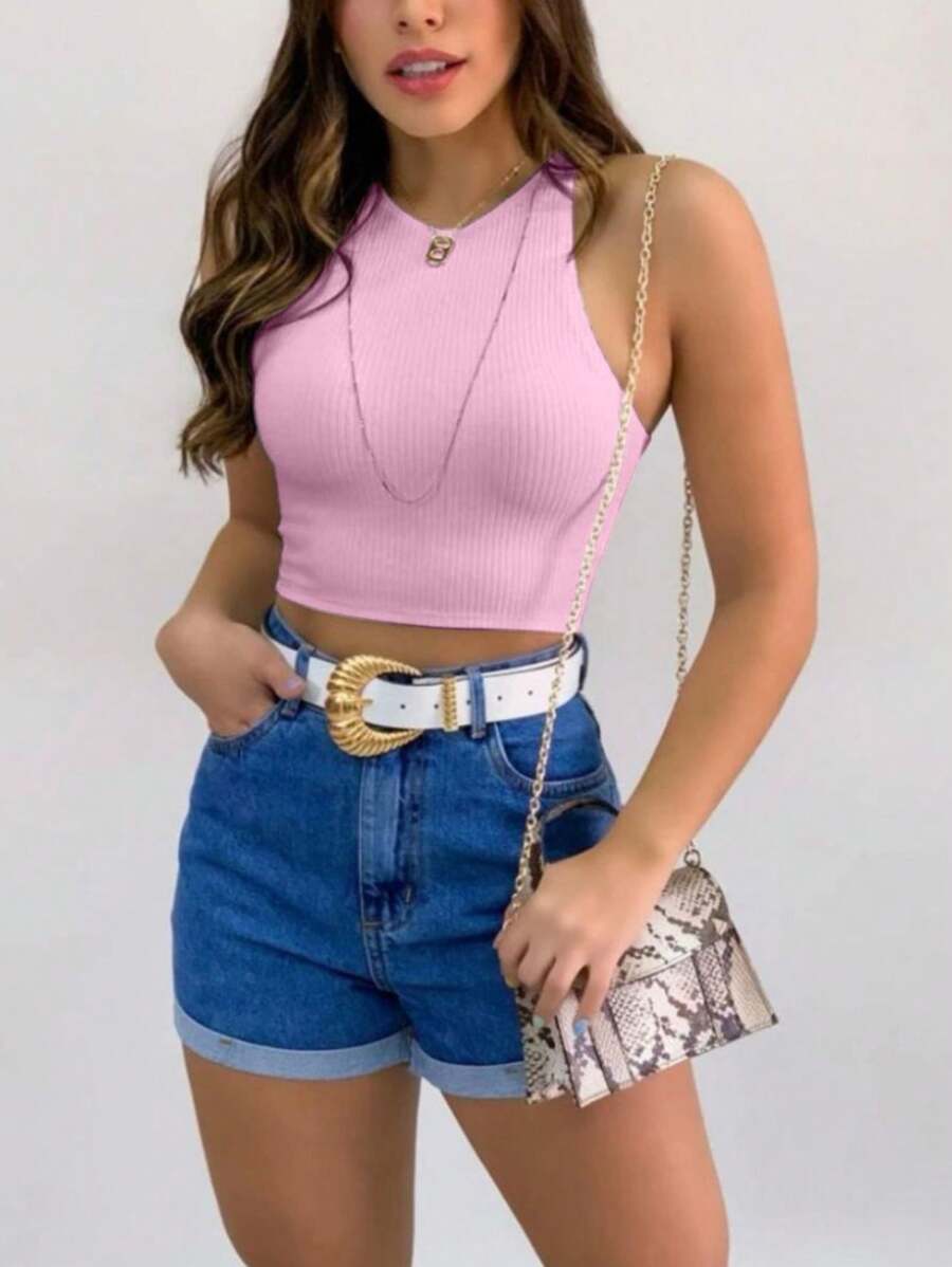 Women Tops - Pink - View 1