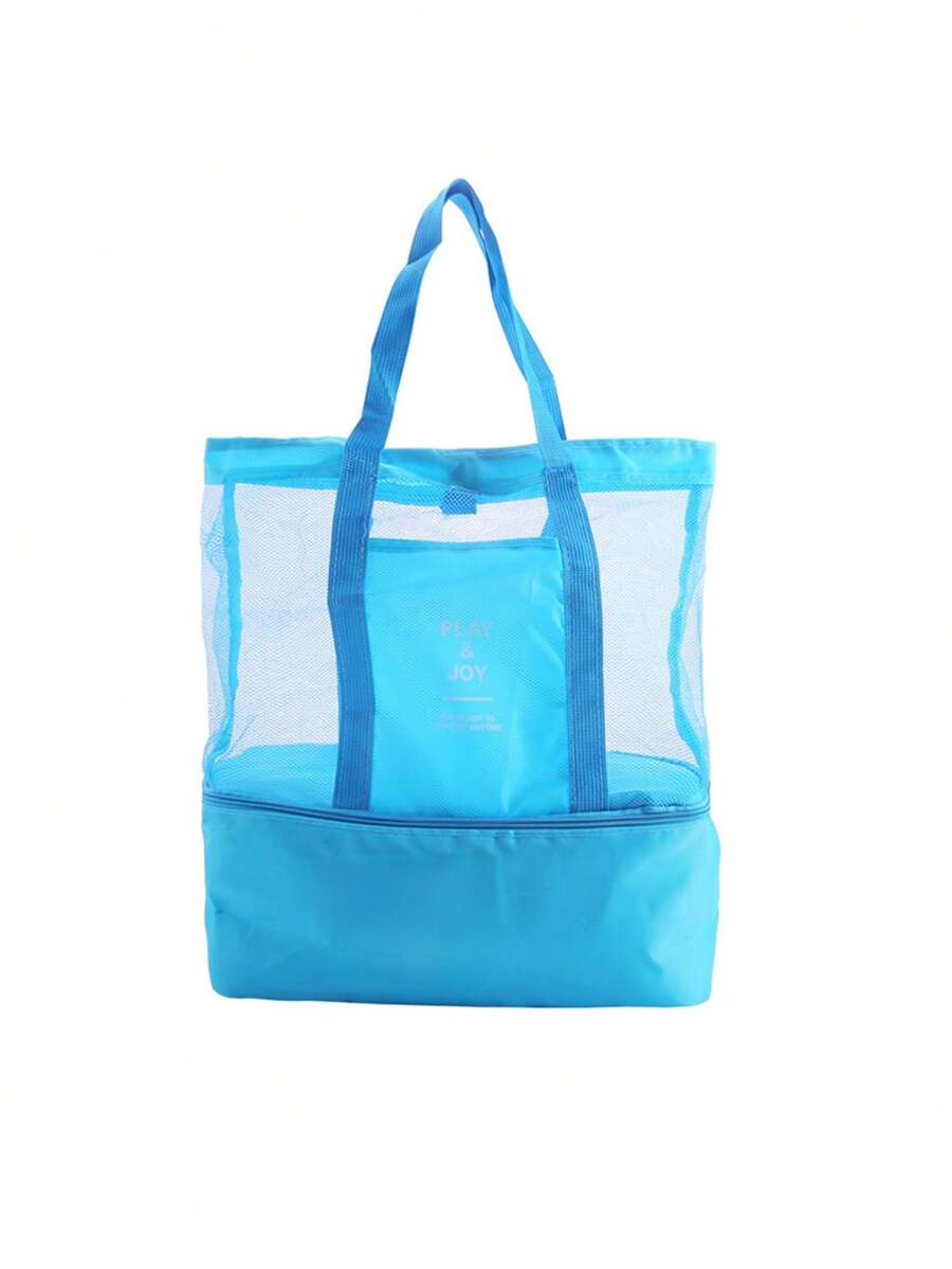 Large Bag With Waterproof Insulated Compartment Friendly Bag Lunch