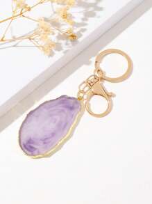 珍珠和水晶吊墜鑰匙圈