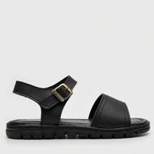 Ortopasso Kids Flat Sandals - 黑色 - 查看 2