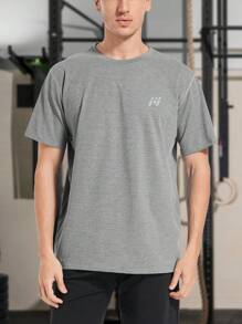 男士運動t恤,跑步t恤,短袖功能t恤,透氣短袖運動t恤,訓練t恤健身衣服男士