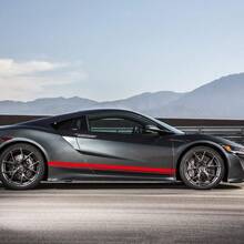 2pcs Car Side Stripe Sticker - Red - Red - View 3