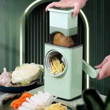 1入全新3合1多功能廚房蔬菜切割機 - 綠色 - 查看 10