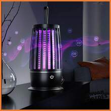 Lampara Mata Mosquitos Antimosquitos Eléctrica Jardín 3000v Lámpara Comercial Para Mosquitos Con Función De Captura De Moscas, Dispositivo Señuelo Y Antimosquitos Para Interiores Y Exteriores, 1 Ud. - Gris - Ver 7