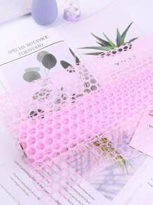 Korean Style Mesh Net For Flower Bouquet Wrap, Diy Flower Arrangement Decorative Material - Pink - View 6