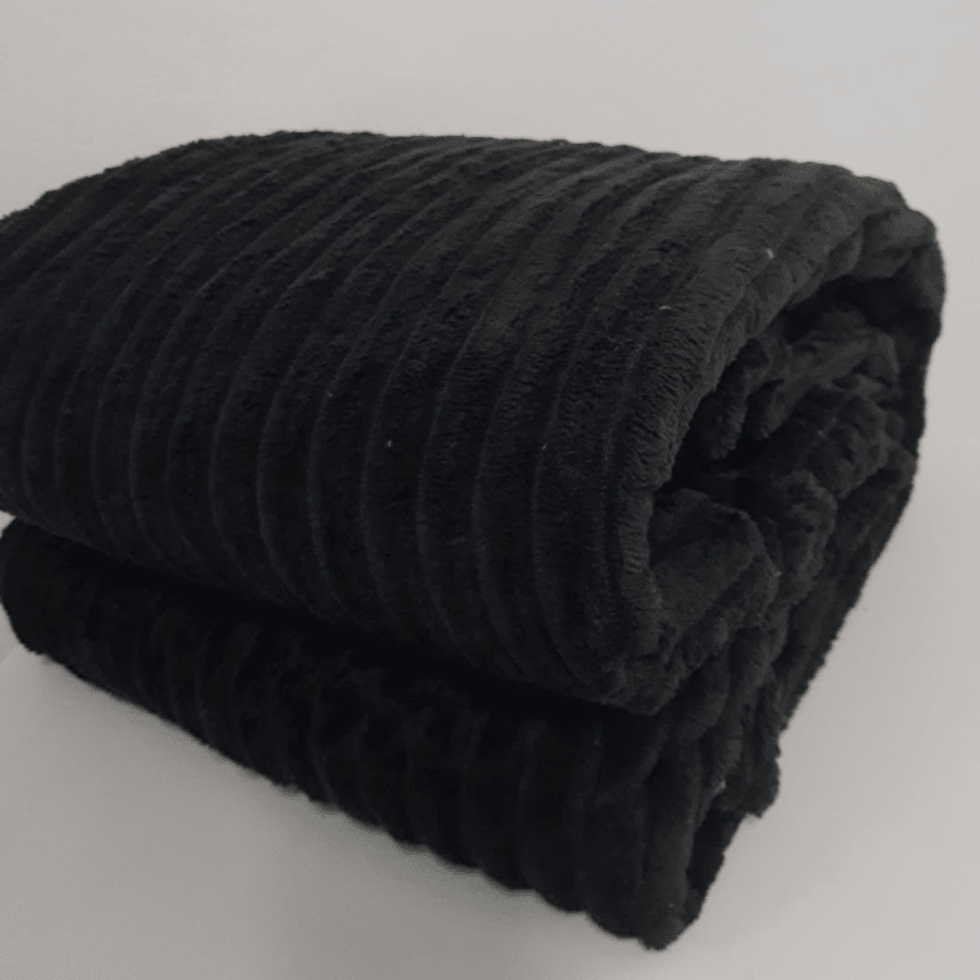 COBERTOR MANTA SOFT CASAL CANELADA ALTO RELEVO - EXTRA MACIA 2,00 x 1,80m