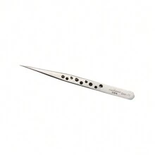 High Precision Antistatic Tweezer, Straight, Mechanic Sak-11 - Silver - View 3