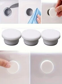 5pcs Silicone Water Sink Plug For Kitchen & Bathroom, Basin Drain Stopper Home Bathroom Decor Summer Back To School