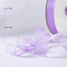 节日丝带、蝴蝶结花束装饰 - 紫色 - 查看 4