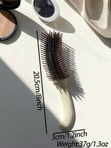 Cepillo Para Peinar El Cabello Para Dar Volumen, Peinar Hacia Atrás Y Crear Peinados Recogidos, En Forma De S - Multicolor - Ver 4