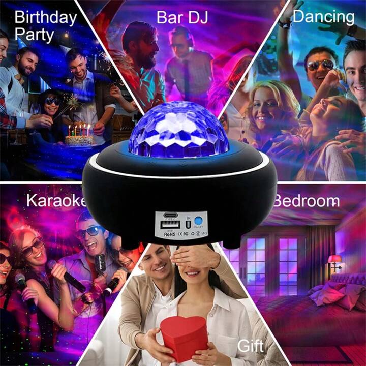 リモコン＆タイマー 星空投影ライト 【公式通販】