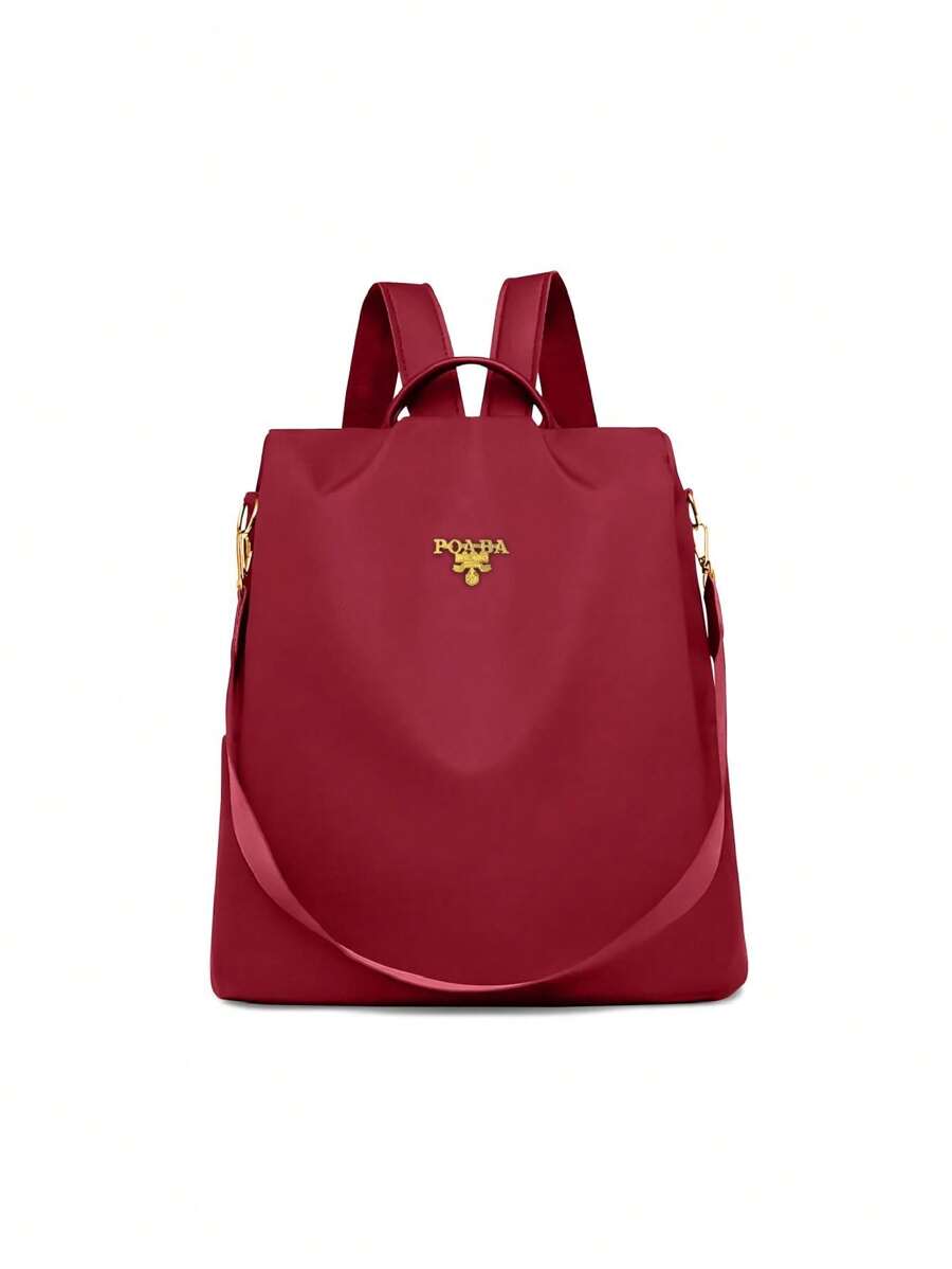 ONDA SHOP Mochilas Antirrobo Para Mujer Moda Mochila Bolso De Casual Hombro Gran Capacidad Mochila De Viaje - Rojo - Ver 1