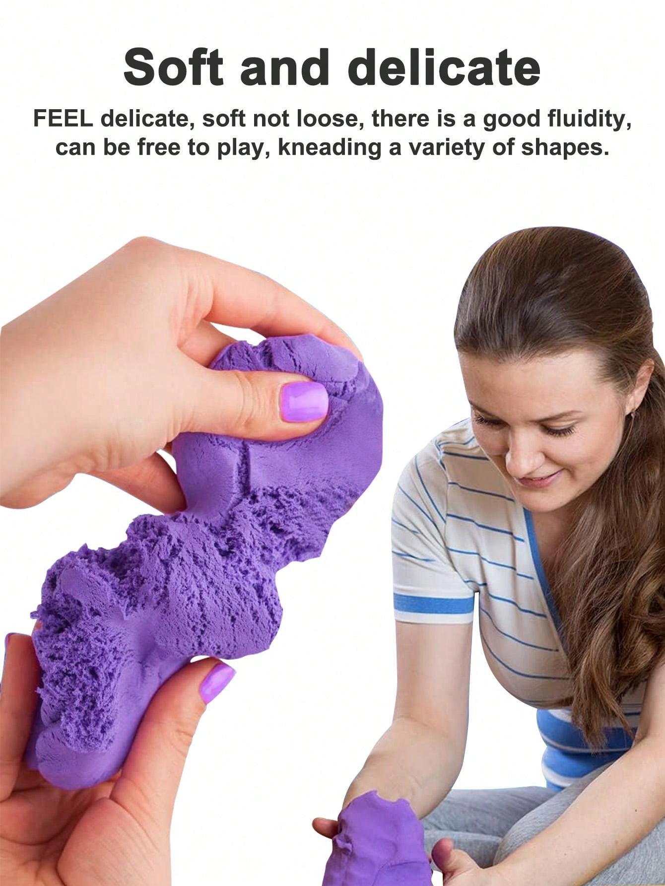 Christmas Decoration 1 Set Play Sand Set 150g Of Sand Toys Magic Sand